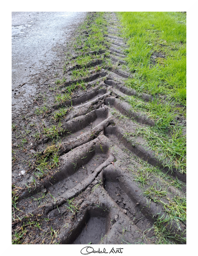 Les ploucs tracent leur sillon, à cheval sur deux mondes.
